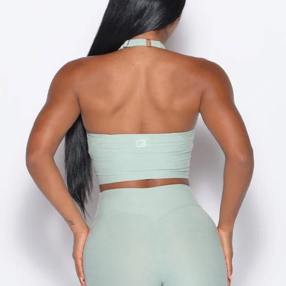 Halter Neck Crop Top - Picture 2 of 4